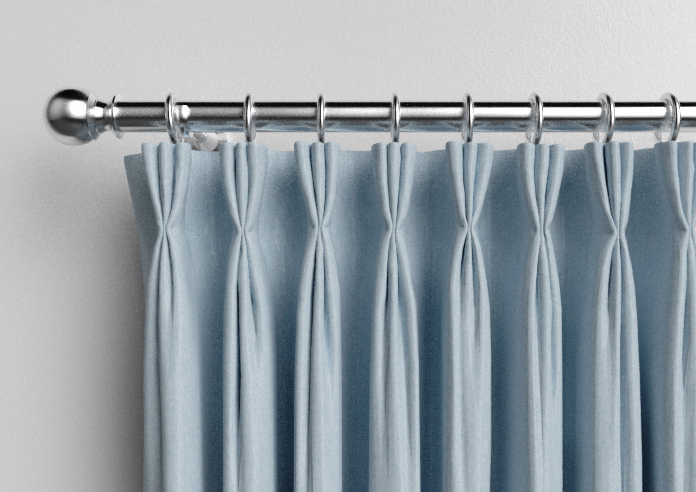 Wexley, Arctic Blue - Made to Measure Curtains - Image 10